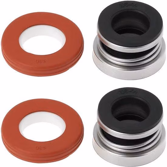 Guarnizione meccanica resistente agli oli, per applicazioni idrauliche e oleodinamiche, diametro 14 mm. Resistente all'usura e alle alte temperature