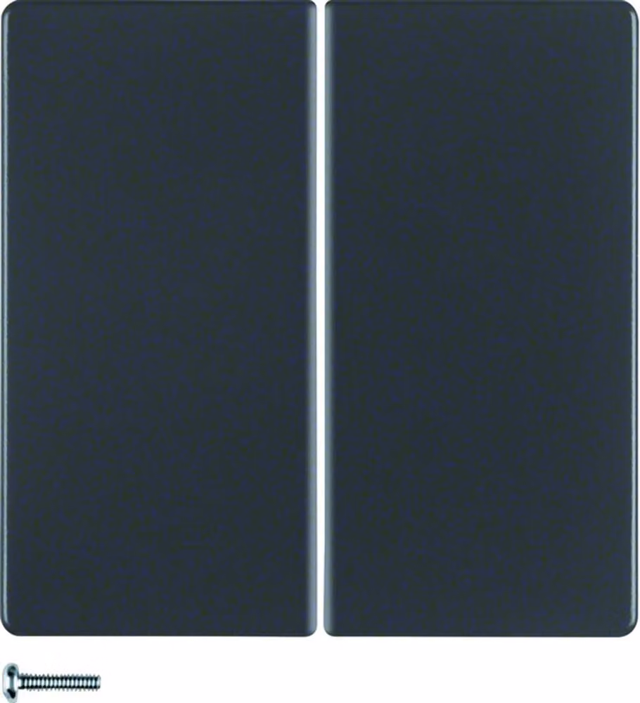 Manopola 2x velluto antracite, laccata - Comando intelligente antracite 85142126