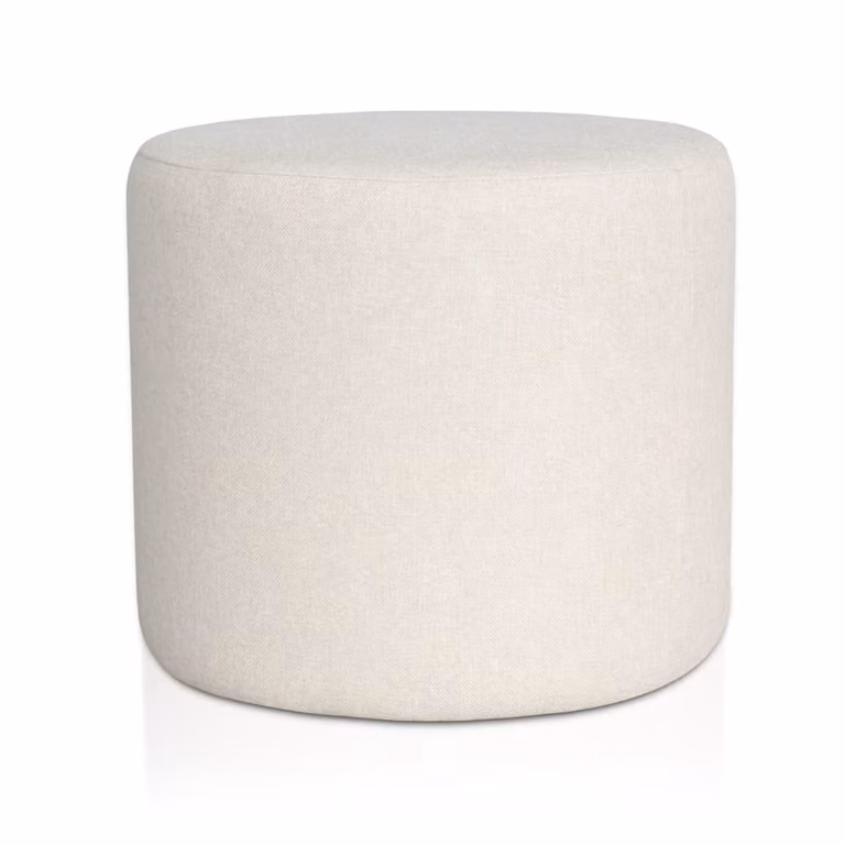 Pouf Ambra 80 cm Crema