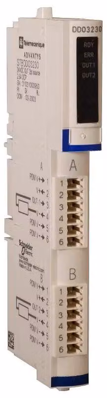Schneider Electric Kit dig. Modulo di uscita Standard STB, 24 V CC, 2 A STBDDO3230K