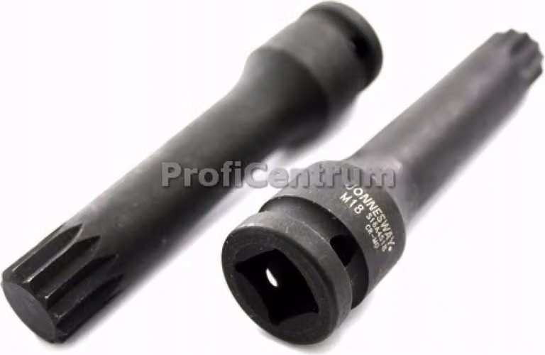 Jonnesway 1/2" chiave a percussione scanalata m12 x 100 mm