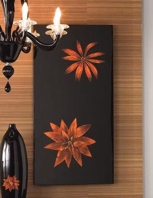 Pannello decorativo autoadesivo Iperbriko con finitura effetto legno nero L: 60 cm, P: 120 cm, H: 4 cm