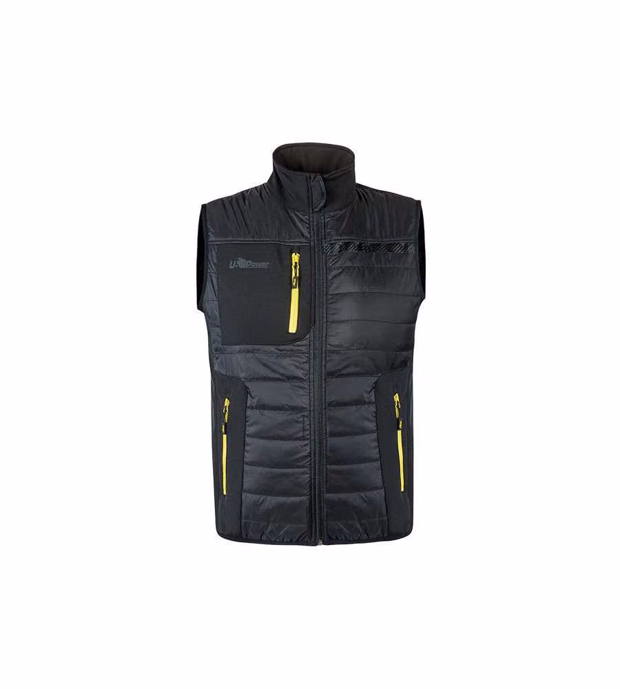 Gilet Black Carbon L Wall Upower