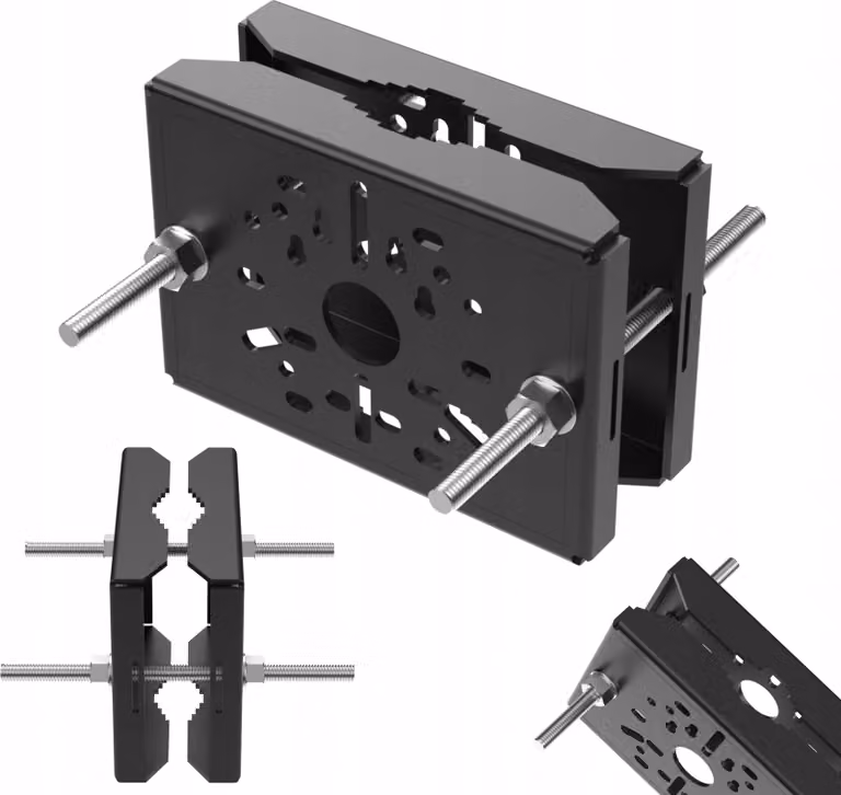 Stalflex è un supporto universale per telecamere di sicurezza e PTZ