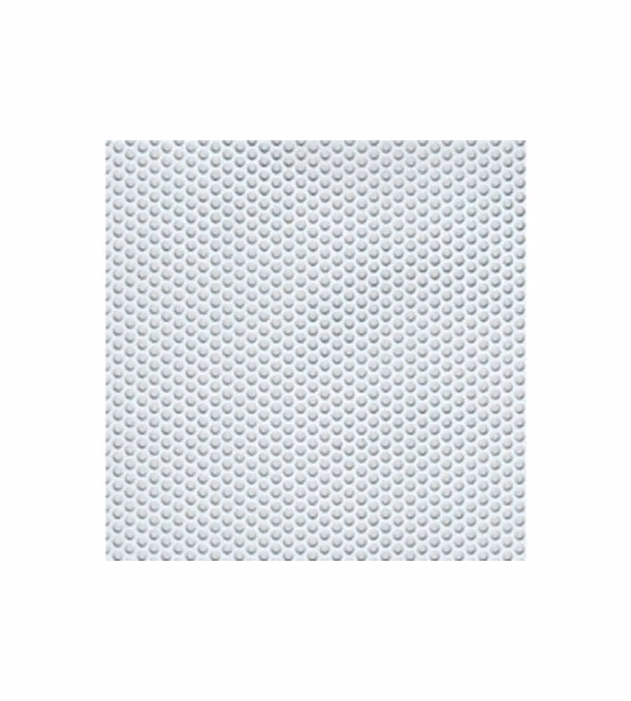 Alfer Lamiera perforata alluminio anodizzato 200x1000 mm con fori rotondi