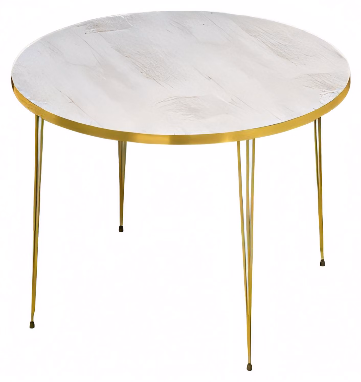Eleganter weißer Couchtisch aus Holz mit modernem Design