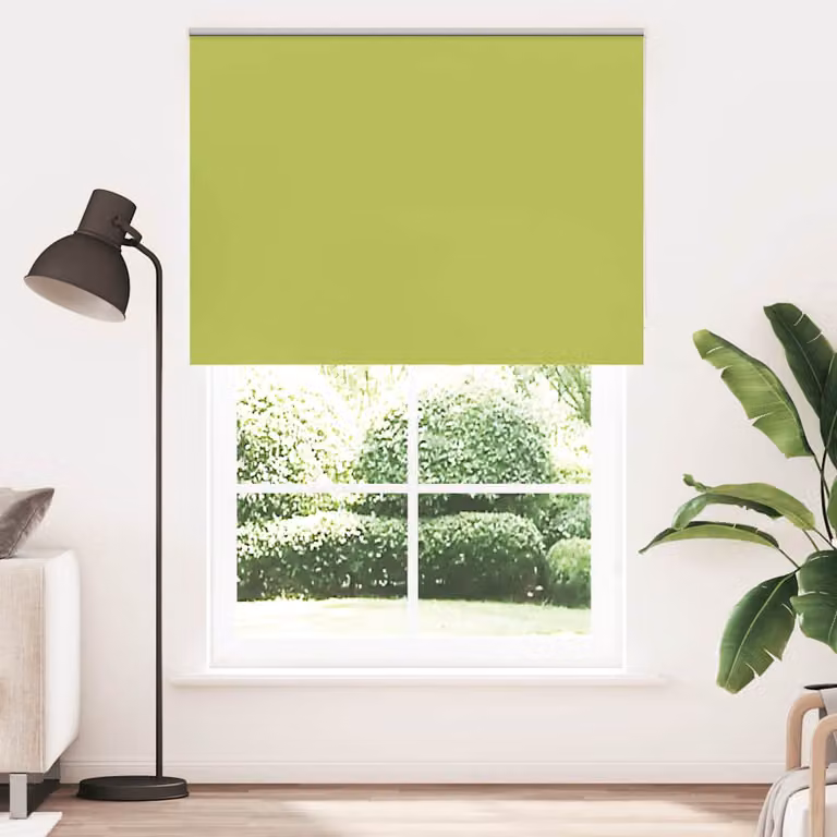 vidaXL Tenda a Rullo Oscurante 145x210 cm Larghezza Tessuto 141,6 cm