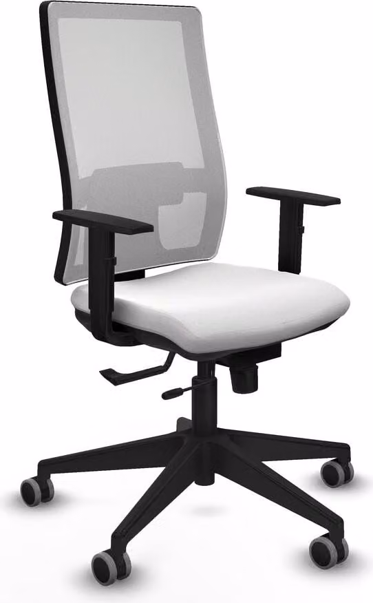 Sedia da ufficio Piqueras y Crespo 1D066G0 Bianco