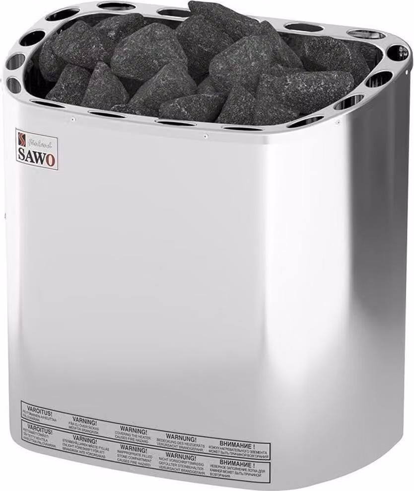 Stufe per sauna Sawo Scandia 8,0 kW | richiede un sistema di controllo separato | SCA-80NS-Z-C