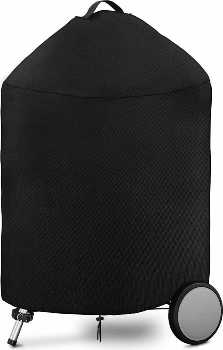 Dokon copri-barbecue in tessuto Oxford 420D Ø71x68cm, resistente all'inverno, al vento, anti-UV