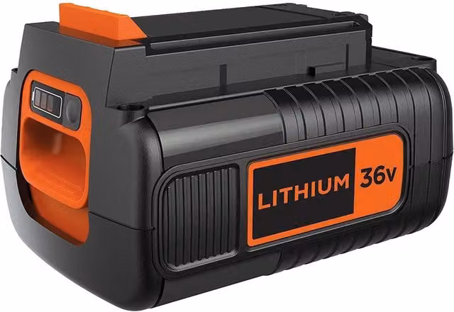 Batteria al litio Black+Decker BL20362 20V 2,0 Ah colore nero