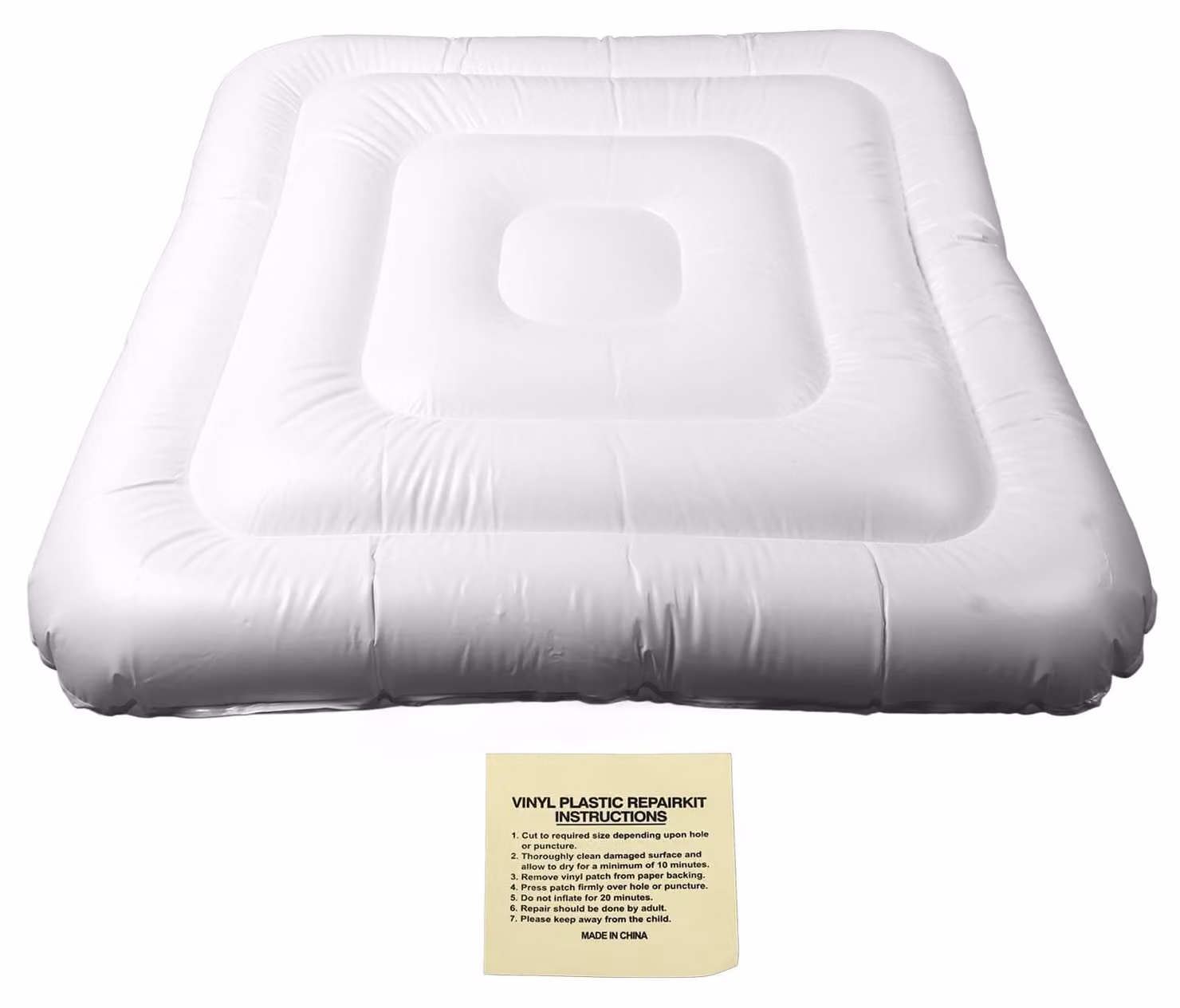 Copertura gonfiabile per vasche idromassaggio, quadrata, in PVC, resistente alla polvere e alla pioggia, adatta per vasche idromassaggio