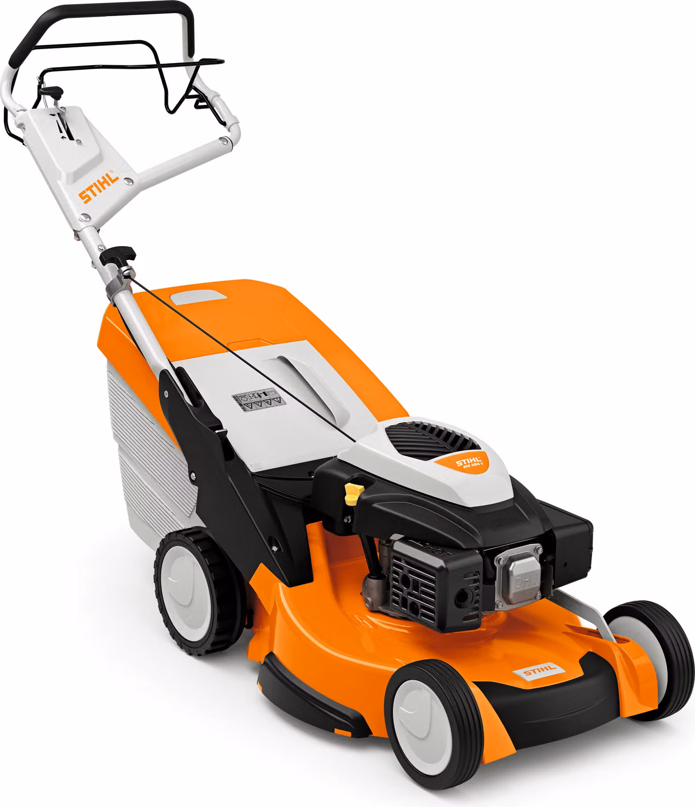Stihl RM 655 V, tosaerba a trazione, 2500 m², 53 cm, 2,5 cm, 8,5 cm, 2800 giri/min