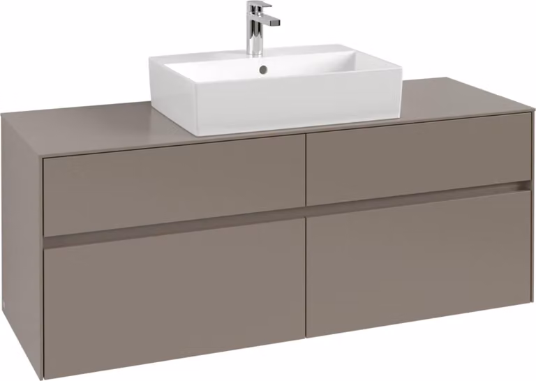 Mobiletto V&B Collaro 140x54,8x50cm, f WT mi, LED 10W, Mar bl.