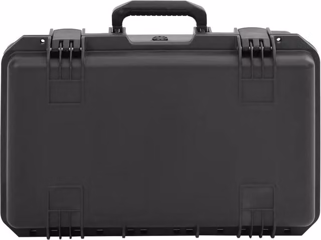 Valigetta da volo portatile nera in plastica impermeabile con inserti DESIGN IN L/P/H: 55 x 35 x 22,5 cm CFW4976214 – 1