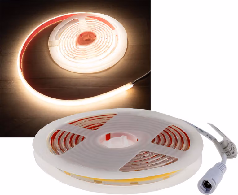 Striscia LED 'CLS-COB V2' 2 m, bianco neutro 12V, 19W, 1916 lumen