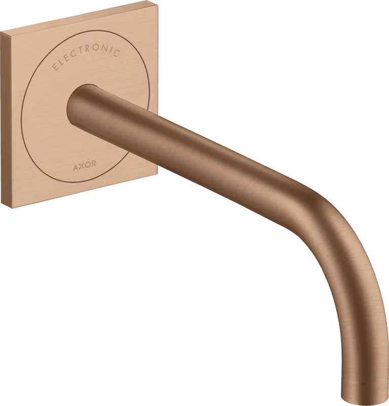 hansgrohe AXOR Uno Mitigeur de lavabo, électronique, encastré, saillie 225mm, alimentation secteur, 38120310, 38120310