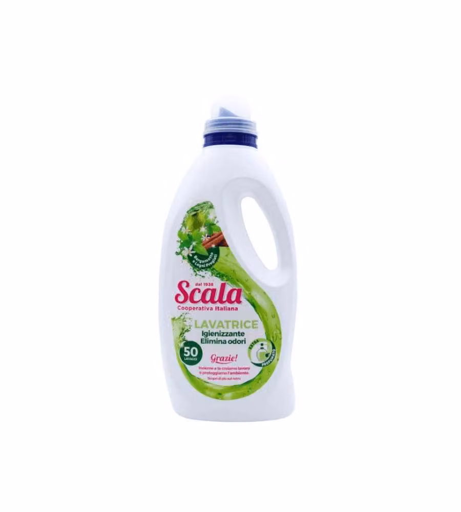 SCALA Detersivo Liquido Bucato Bergamotto e Legni 1.5L - 50 Lavaggi
