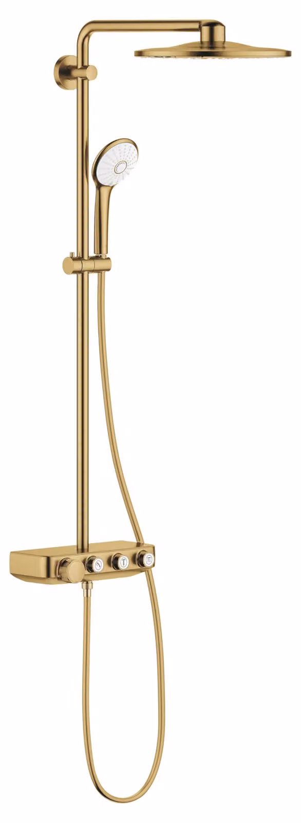 Set doccia termostatico SmartControl 310, 2 getti, finitura oro