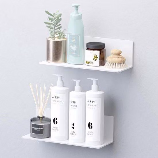Segnalatore galleggiante in acrilico - Set da 2 pezzi - Bianco - 30 cm