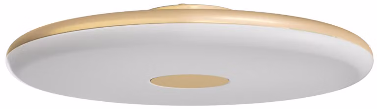 OSMONT ZET60018 ZETA 2 FP Lampada da soffitto/parete in plastica, Golden Beach / Bianco, grado di protezione IP40, 3000 K, LED da 38 W