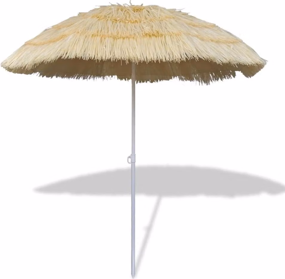 Maison Exclusive - Ombrellone da spiaggia in stile hawaiano inclinabile