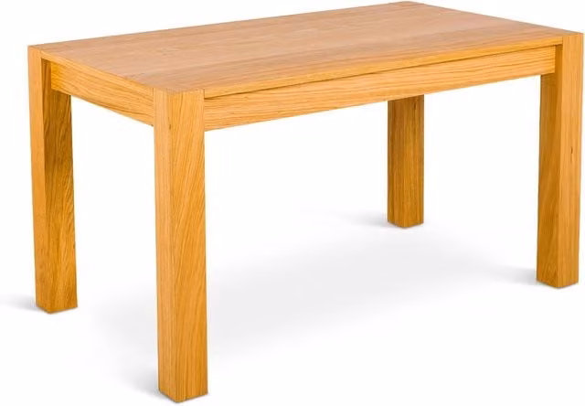 Tavolo da pranzo rettangolare allungabile GIORDANOSHOP in legno rovere marrone L: 140/190 cm, P: 80 cm, H: 75 cm – 1