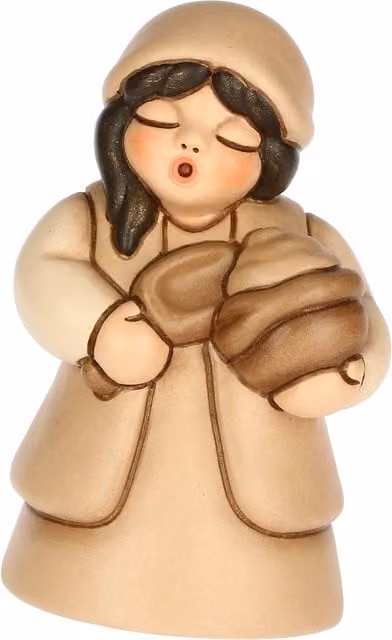 Portaspezie in ceramica beige Thun Presepe Classico