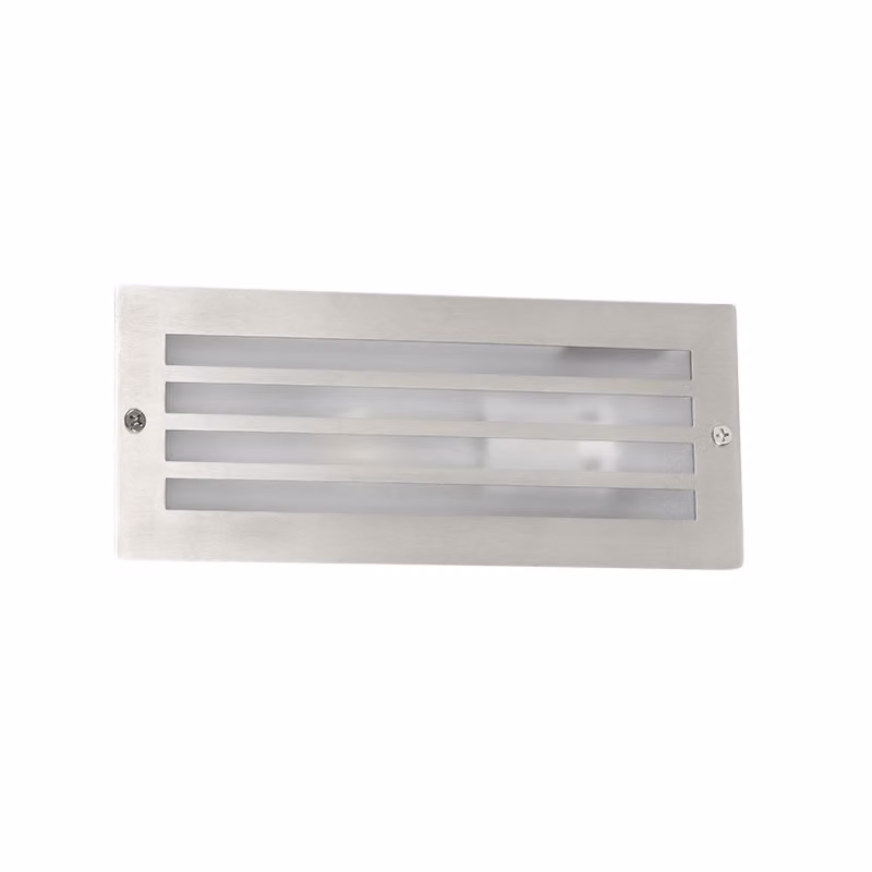 Lampada da incasso moderna in acciaio IP44 Hurricane