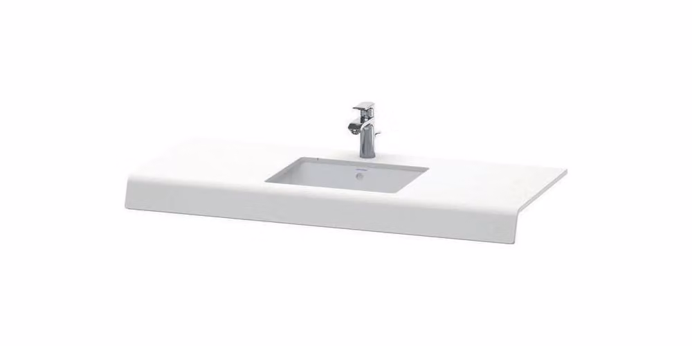 Consolle Duravit DURASTYLE 550 x 800 x 100 mm bianco opaco/bianco opaco