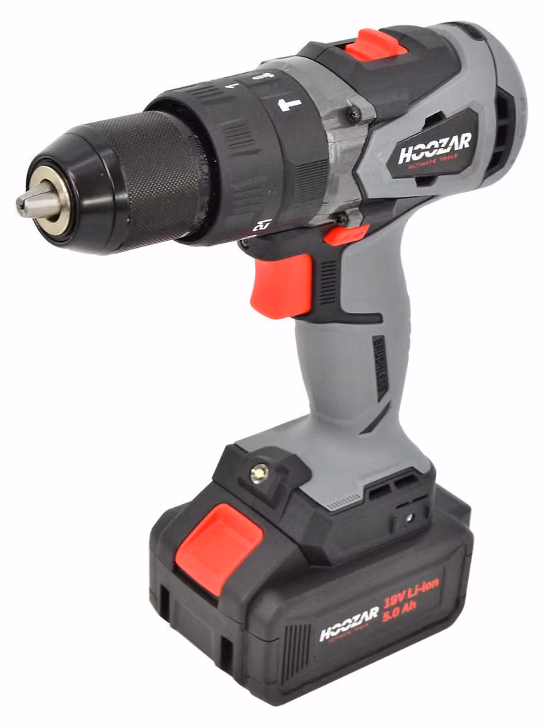 Hoozar avvitatore a percussione brushless 18 V, 1 batteria da 5,0 Ah, 80 Nm, modello CDH80BL-T1