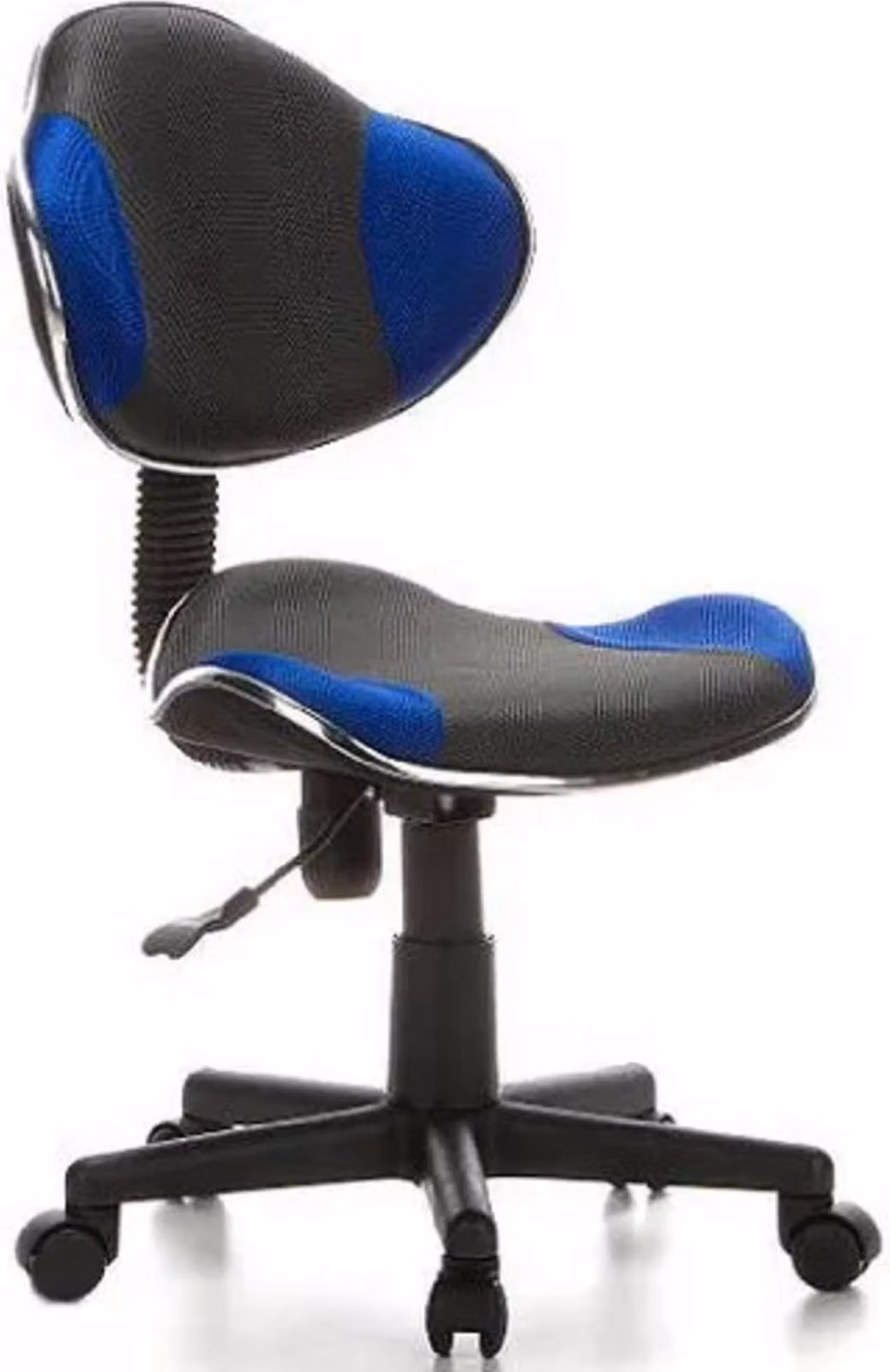 hjh OFFICE sedia girevole per bambini KIDDY GTI-2 sedia da scrivania per bambini regolabile in altezza senza braccioli in tessuto