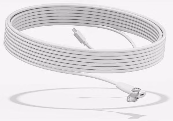 Cavo di estensione Logitech Rally Mic Pod, colore bianco