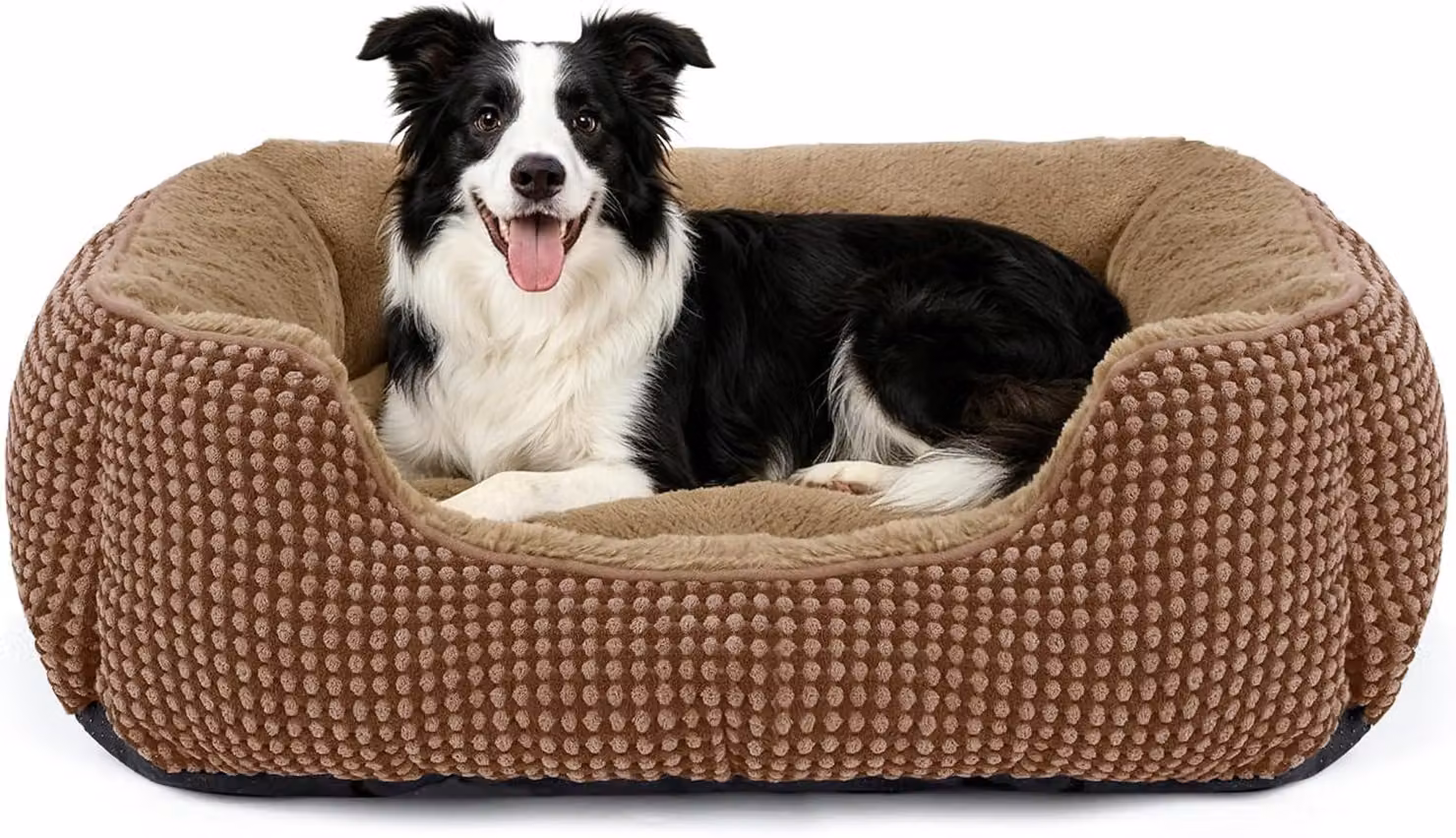 Cuccia per cani e gatti, dimensioni 76x61x23 cm, in peluche, lavabile, antiscivolo, per uso interno