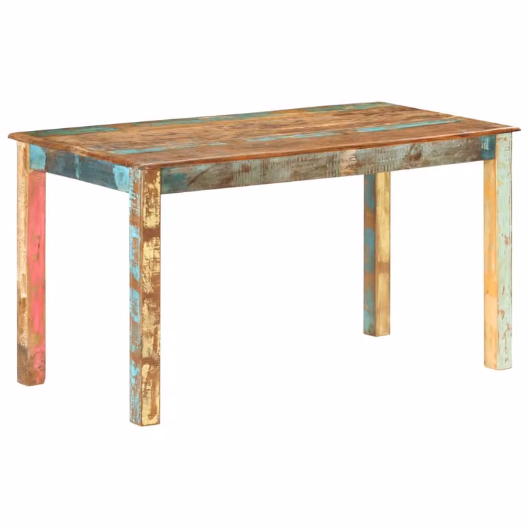 Maison Exclusive - Tavolo da pranzo in legno massello di recupero 140x70x76 cm