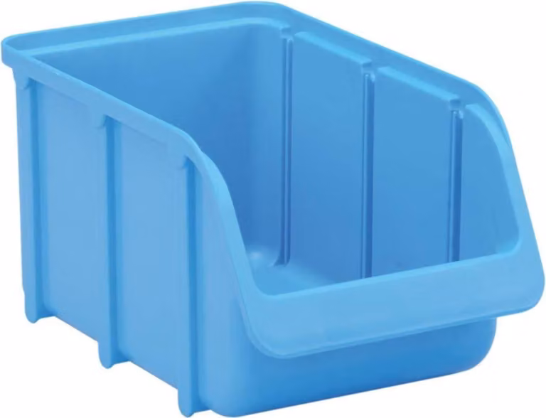 hünersdorff 673300 Sichtlagerkasten Größe 3 3,0 l blau