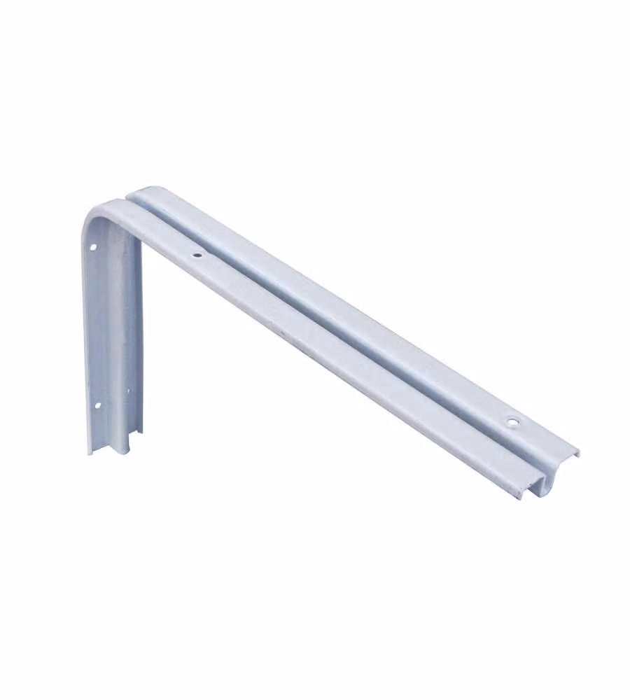 Reggimensola "Plus" acciaio stampato - 240 x 400 mm. - bianco
