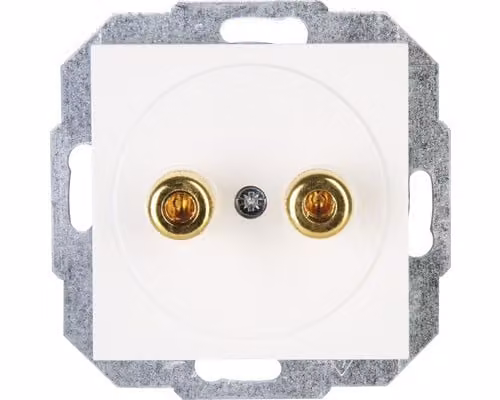 Inserto per presa altoparlante bianco puro Kopp Athenis 951629004
