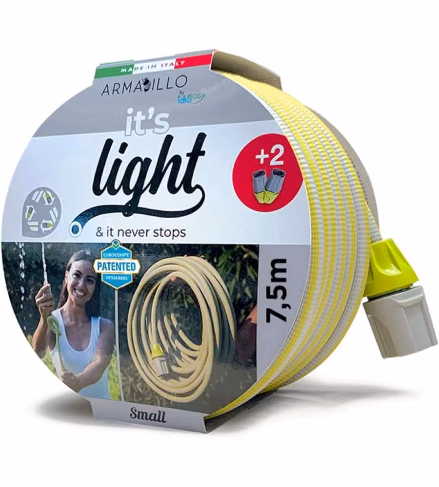 Kit Tubo Armadillo 7,5 m 1/2" Superlight Grigio