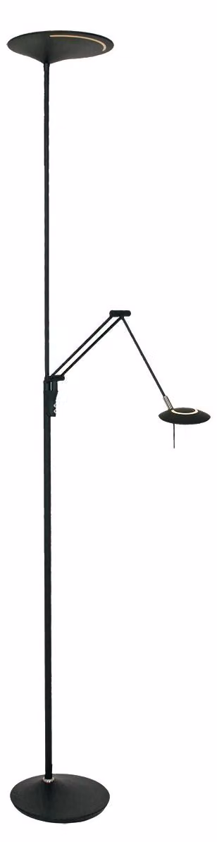 Lampada da terra - nero - Zodiac LED - plastica metallo - lampada di design - LED - 2107ZW - Steinhauer