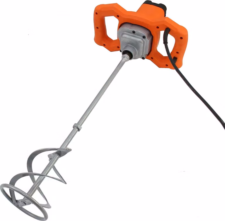 Agitatore per vernici, 1600W, velocità variabile da 180 a 700 giri/min, asta di 79 cm, mescolatore per materiali da costruzione, diametro 14 cm
