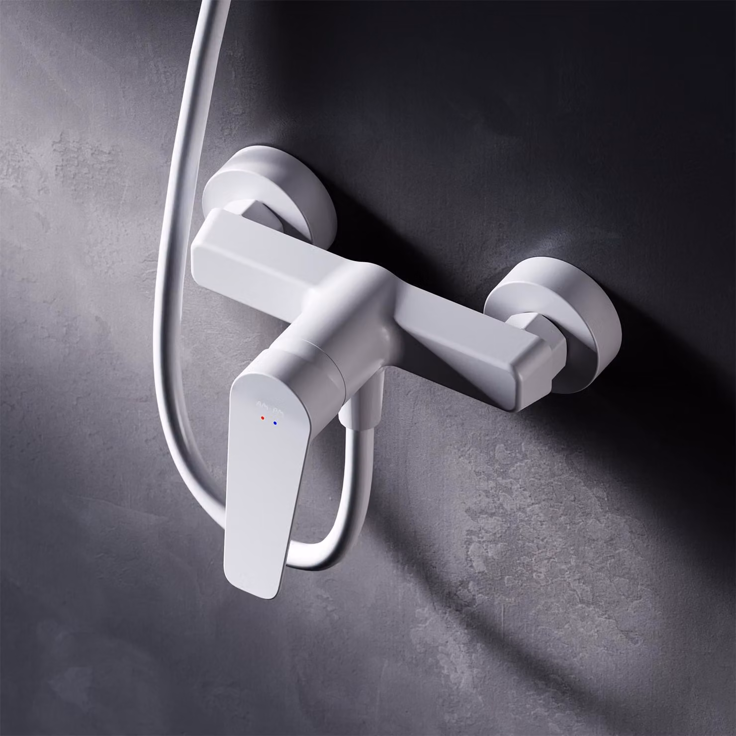 AM.PM Miscelatore per doccia Miscelatore monocomando per doccia Bianco Miscelatore per doccia Miscelatore per doccia Rubinetto Miscelatore per bagno Doccia