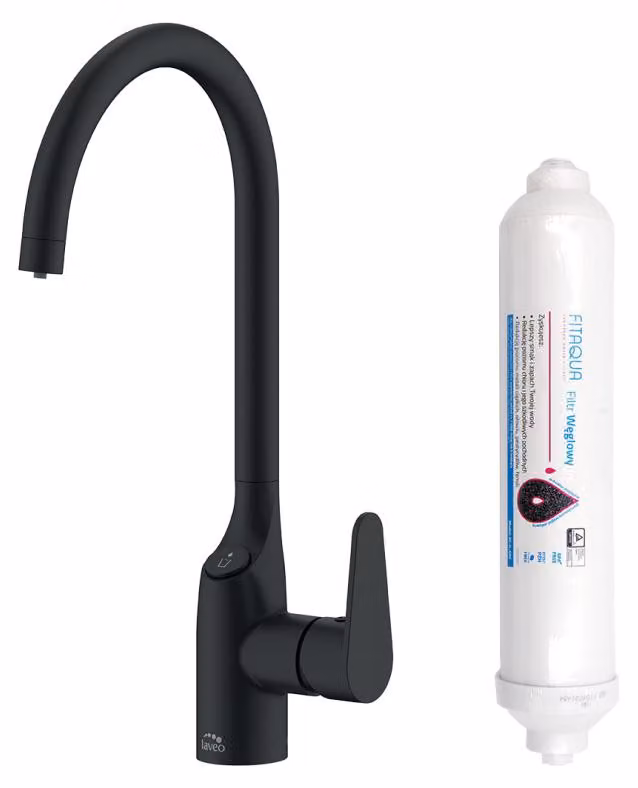 Laveo CLARO miscelatore da cucina con sistema di filtrazione Amii BAKB798D