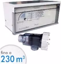 Sistema di elettrolisi del sale Autochlor RP PISCINE ITALIA per fino a 230 mc d'acqua, bianco