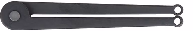 Cacciavite per dadi a due fori, regolabile, 215 mm