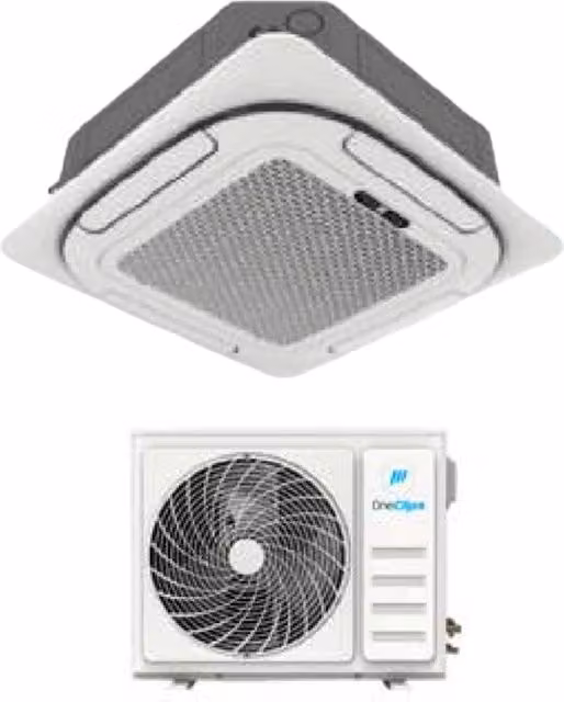 Climatizzatore Condizionatore OneClima Inverter Cassetta 4 Vie AIR-18 CST-M 18000 Btu Bianco con Wi-Fi e Telecomando
