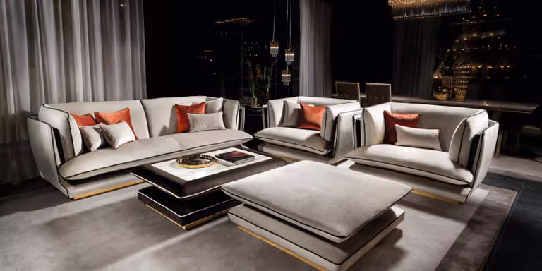 Sofagarnitur 311 Sitzer Sofa Couch Polster Garnitur Couchen Sofas arredoclassic