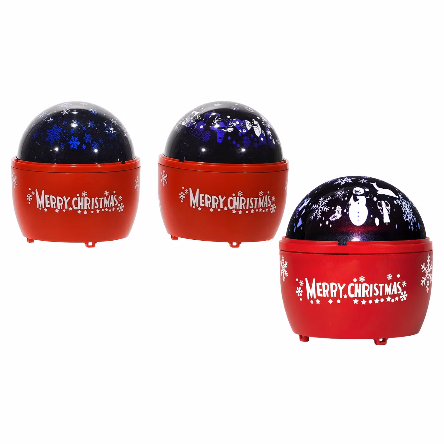 DICTROLUX Proiettore LED Natalizio Multicolor per Tavolo in Plastica – 1