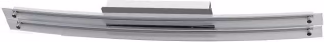 Lampada a LED V-TAC Designer con doppia superficie in vetro e finitura cromata, 36W, 4000K, L: 98,5 cm