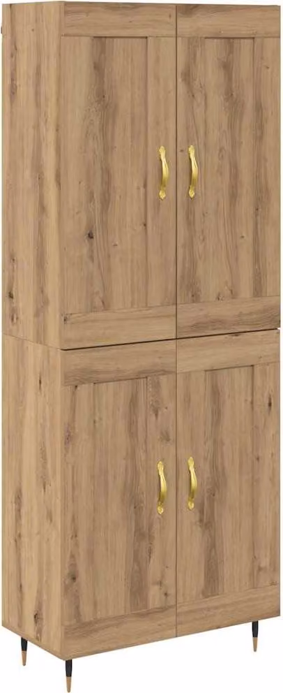 Credenza Rovere artigianale 69,5 x 34 x 90 cm Legno multistrato
